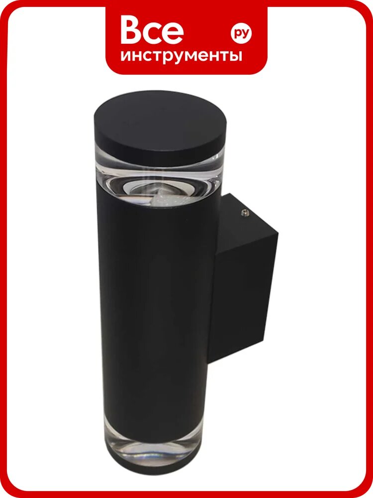 Светодиодная стеновая подсветка Светкомплект Wl-as 2 gu10, ip44, bk WLAS2BKIP44