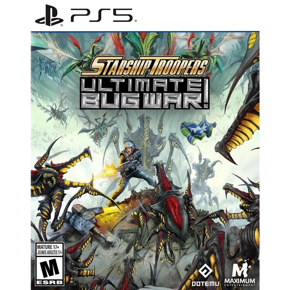 Игра Starship Troopers: Ultimate Bug War (PS5, русская версия) Auroch Digital Blu-ray диск 18+