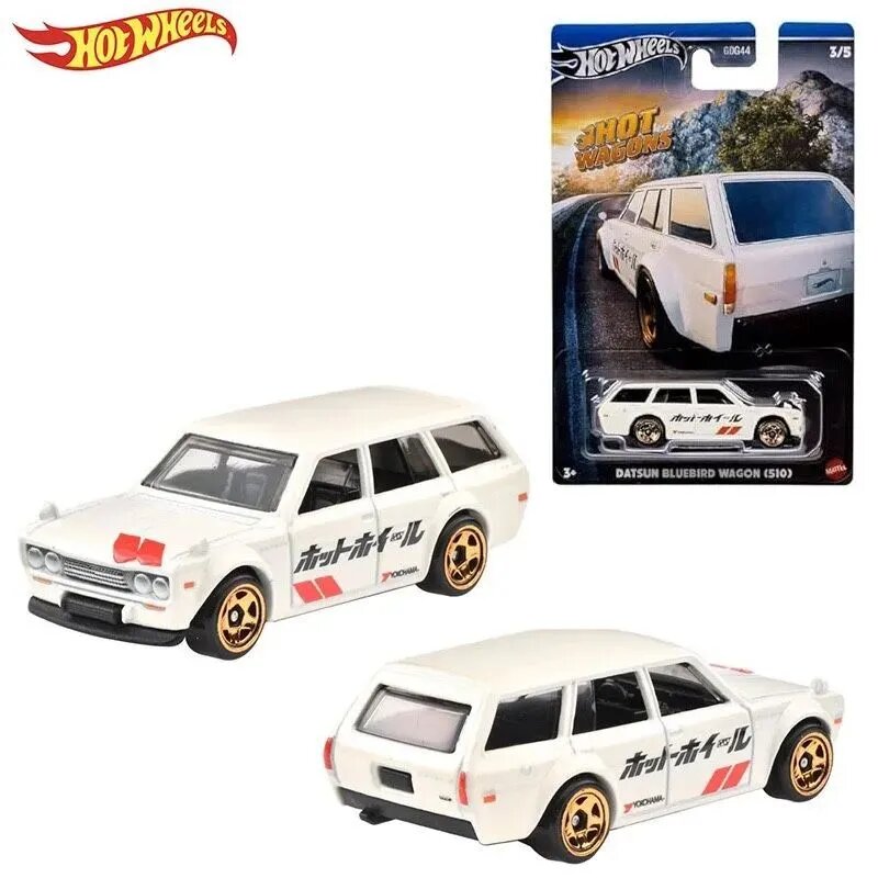 Машинка Hot Wheels коллекционная GDG44 DATSUN BLUEBIRD WAGON 510