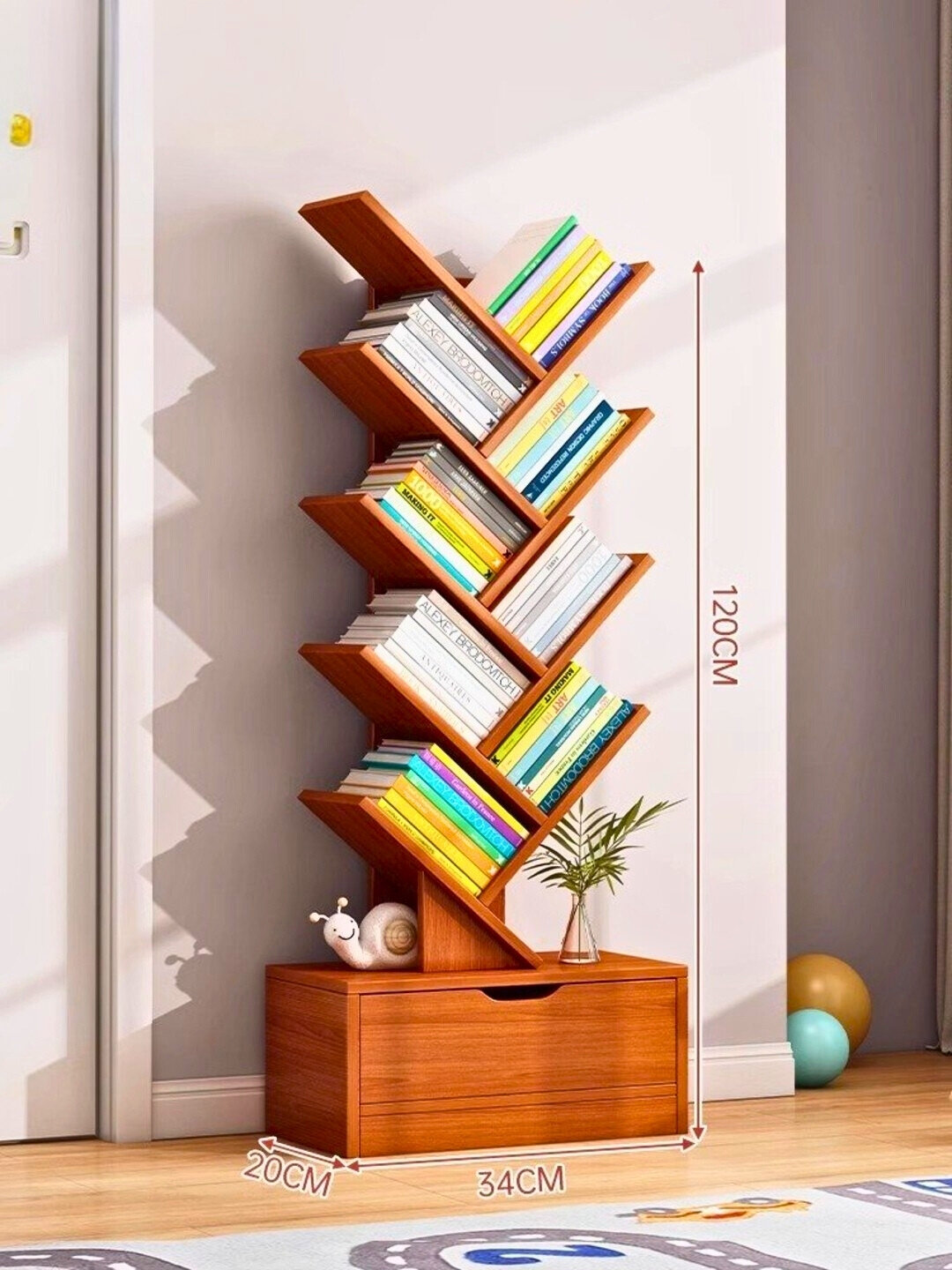Многоярусные книжные шкафы для дома, спальни, полка, мебель для гостиной