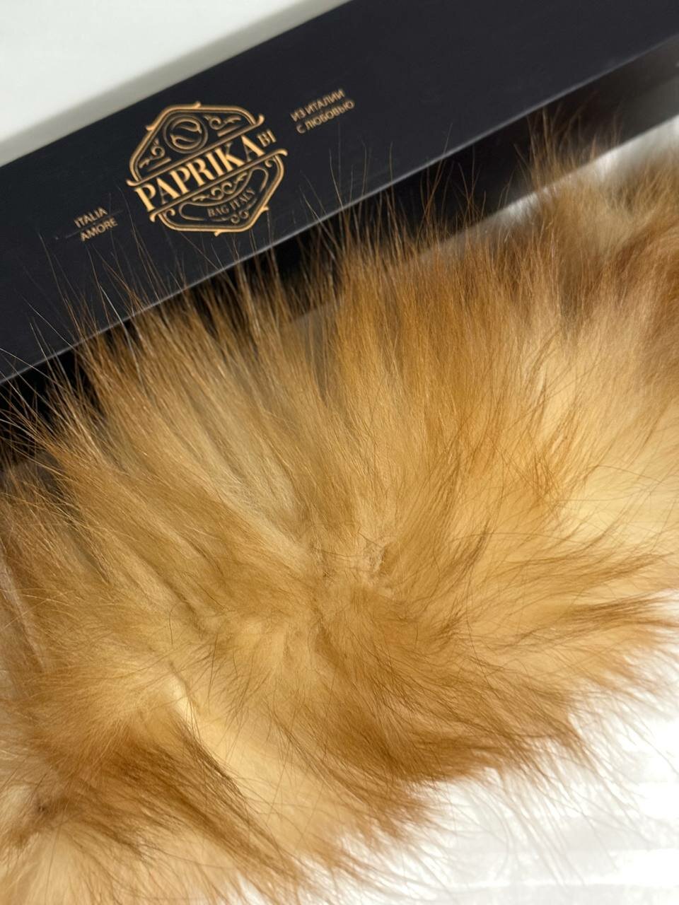 Брелок Paprika Bag Italy, рыжий — фото 1