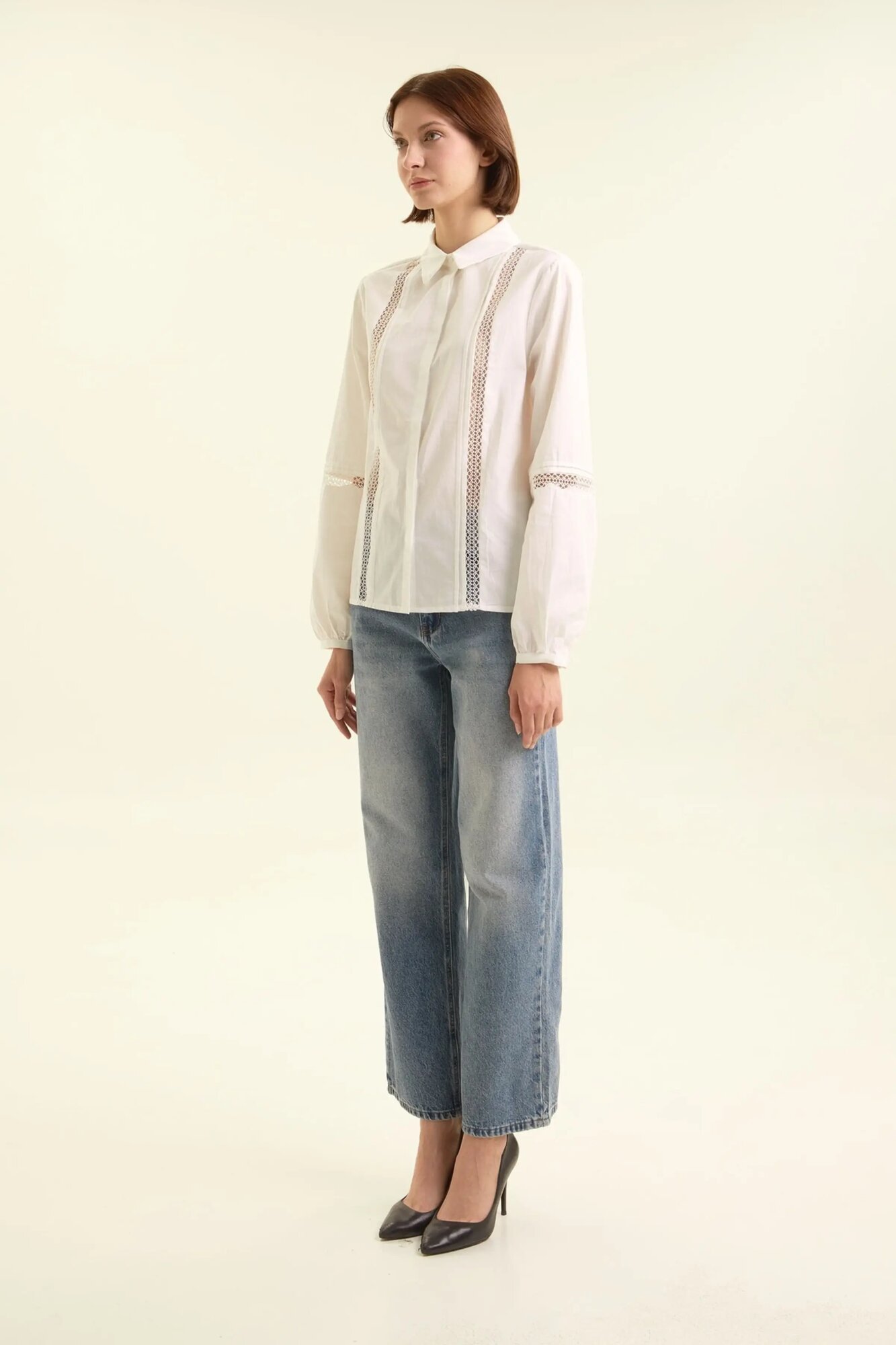 Рубашка Selfie, размер S, белый — фото 1