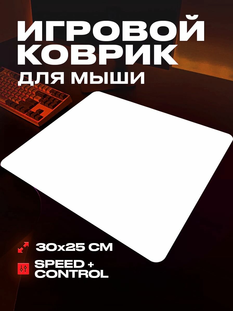Коврик для мыши игровой Достопримечательности 30x25 см