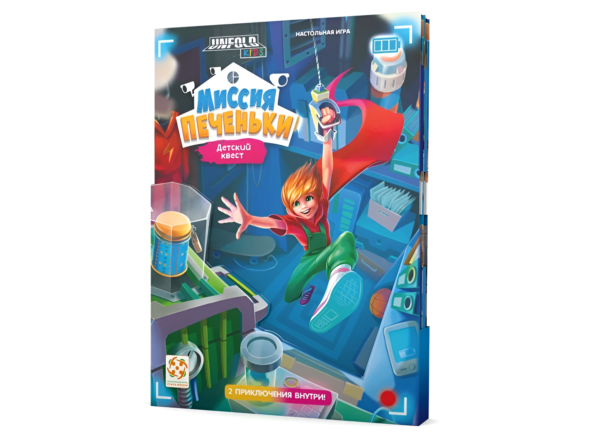 Настольная кооперативная игра-квест Миссия "Печеньки" для детей от 8 лет, Стиль Жизни