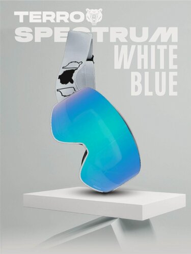 Изображение товара Маска горнолыжная SPECTRUM White-Blue