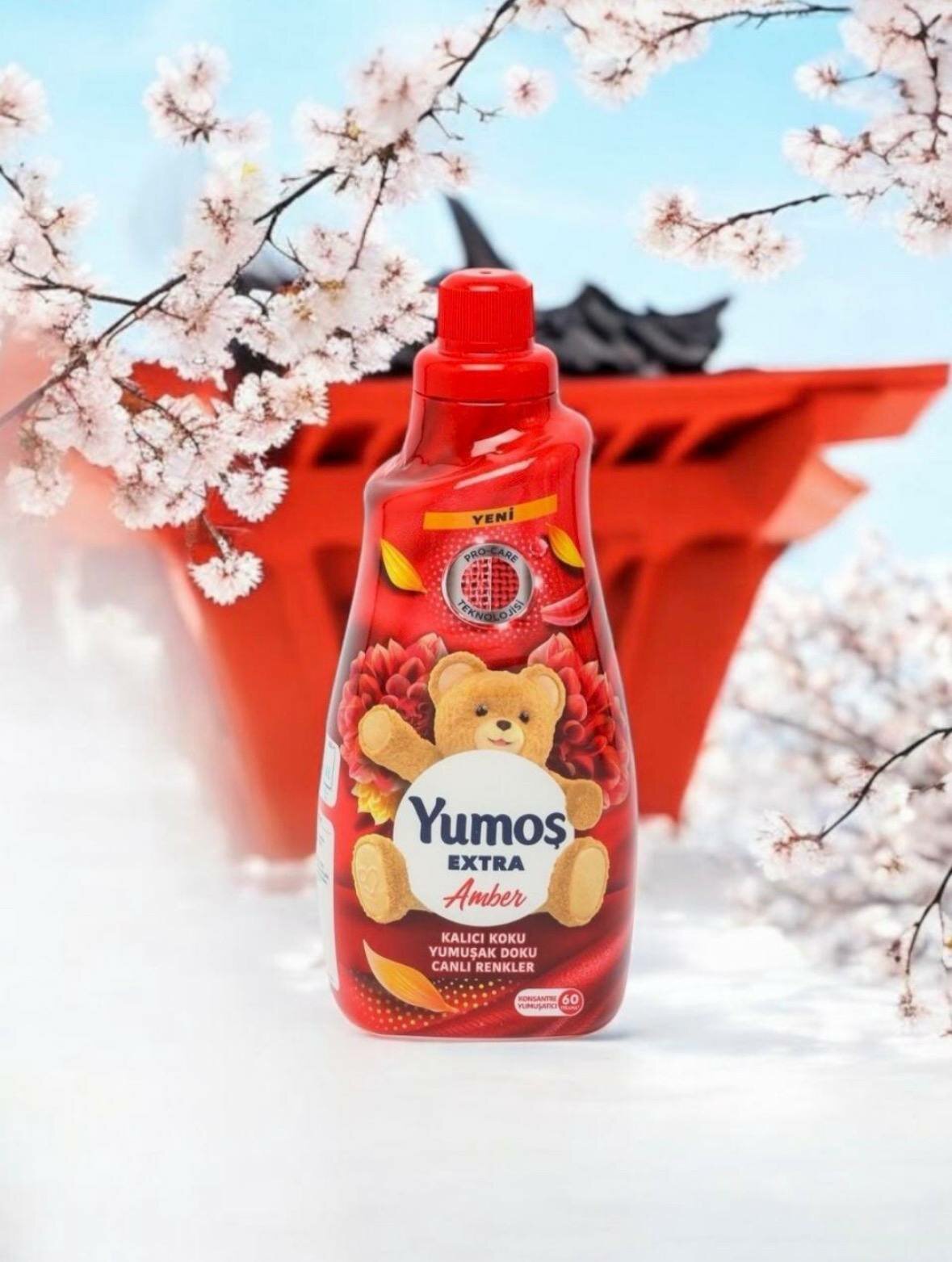 "Yumos Extra original" Кондиционер для стирки белья Yumos, 60 стирки, 1440 мл — фото 1