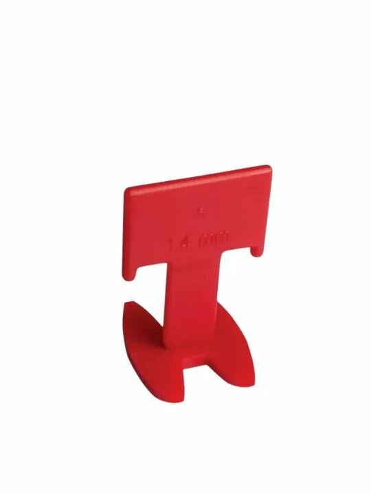 Зажимы Т-образные для системы выравнивания плитки толщина 1,0 мм. 40 шт. InWork