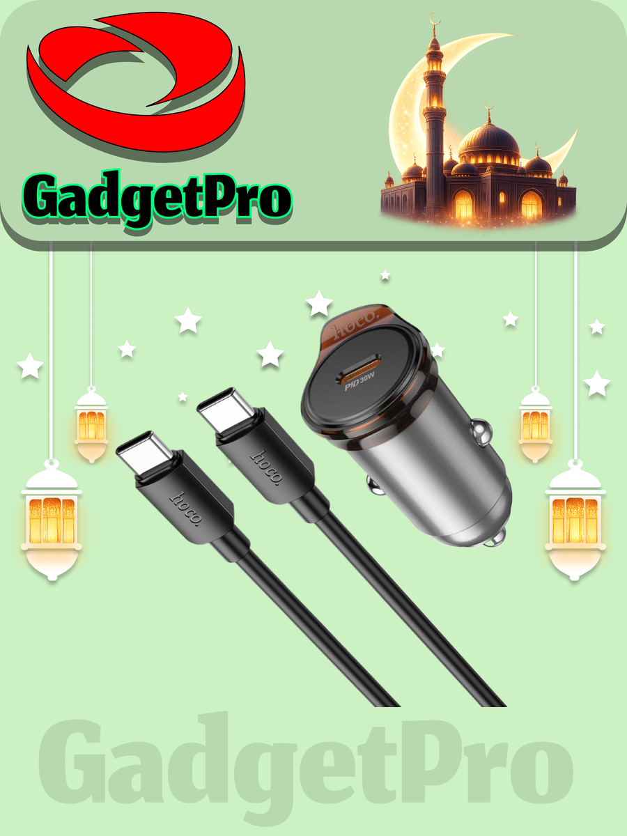 Автомобильное зарядное устройство Hoco NZ16: быстрая зарядка, USB, для телефона и планшета.