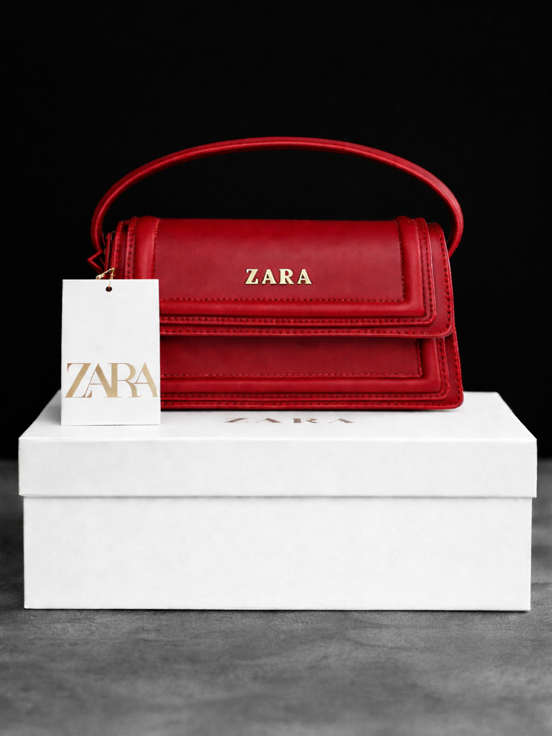 Сумка кросс-боди Zara ZARA, черный — фото 1