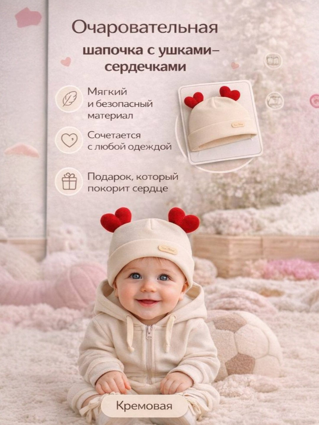 Шапка для детей