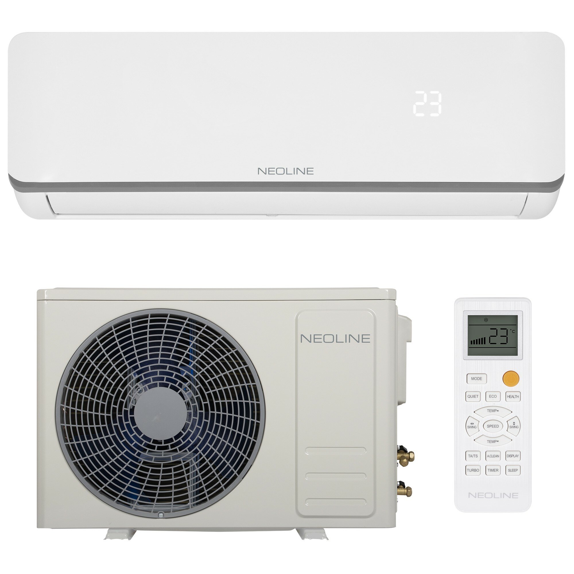 Кондиционер Сплит-система NEOLINE Airfresh NAM-09HN1_V2 комплект, площадь охлаждения/обогрева до 26 м², компрессор GMCC-TOSHIBA — фото 16