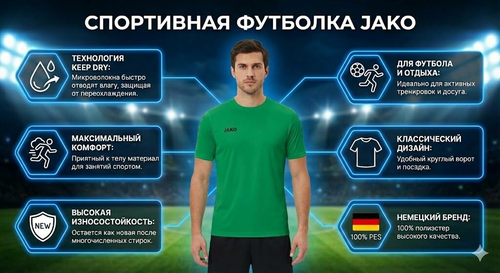 Футболка спортивная