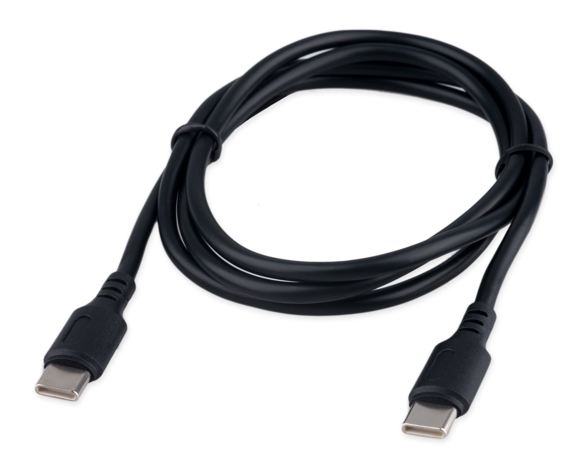 Кабель USB2.0 Cablexpert CC-USB2-CMCM-100-1M, Type-C/Type-C, 5A, 100Вт, PD/QC3.0, медь, 1м, черный, пакет