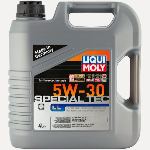 Изображение товара Моторное масло Liqui Moly Special Tec LL 5W-30 HC-синтетическое 4 л