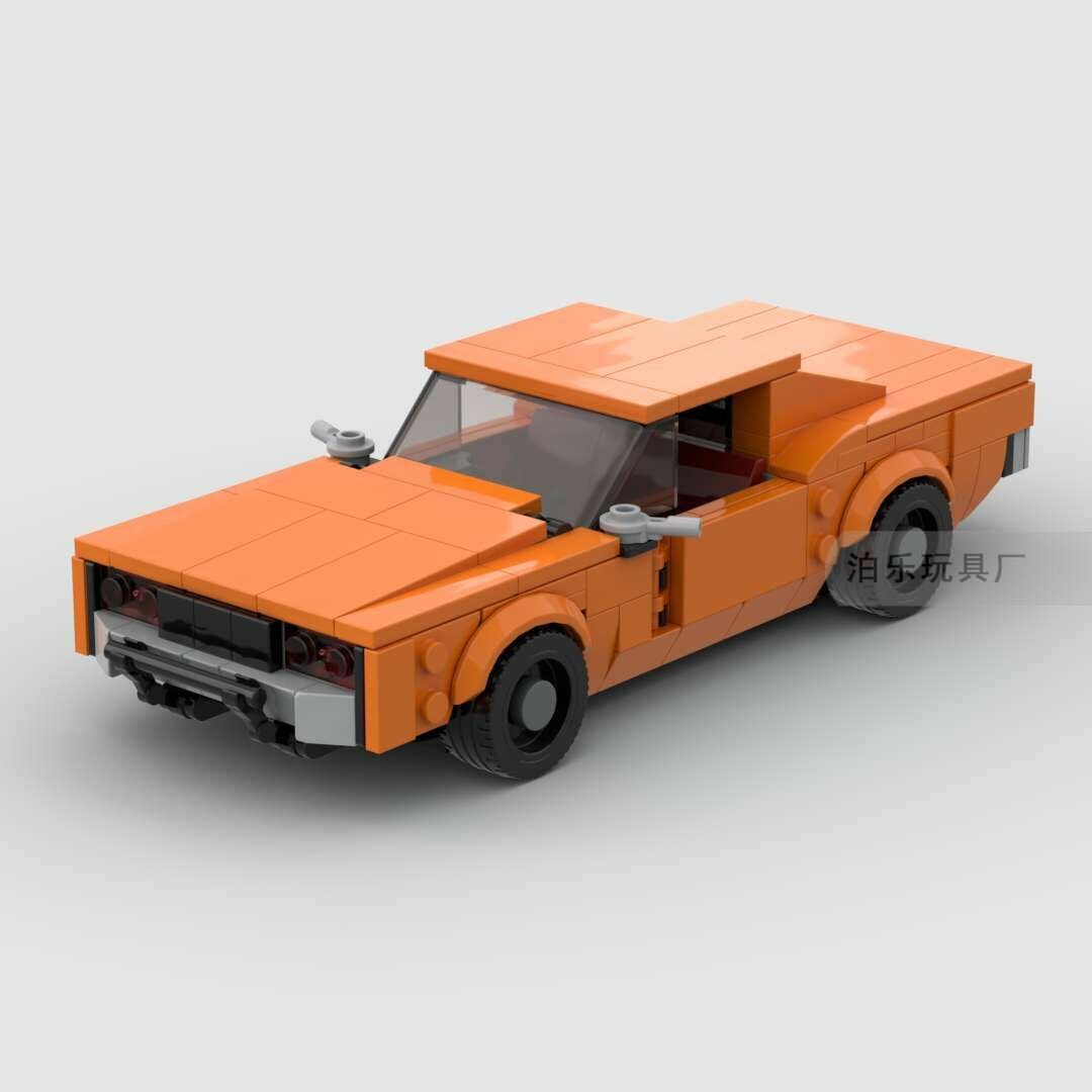 Модель автомобиля Dodge MOC, обучающая игрушка для сборки