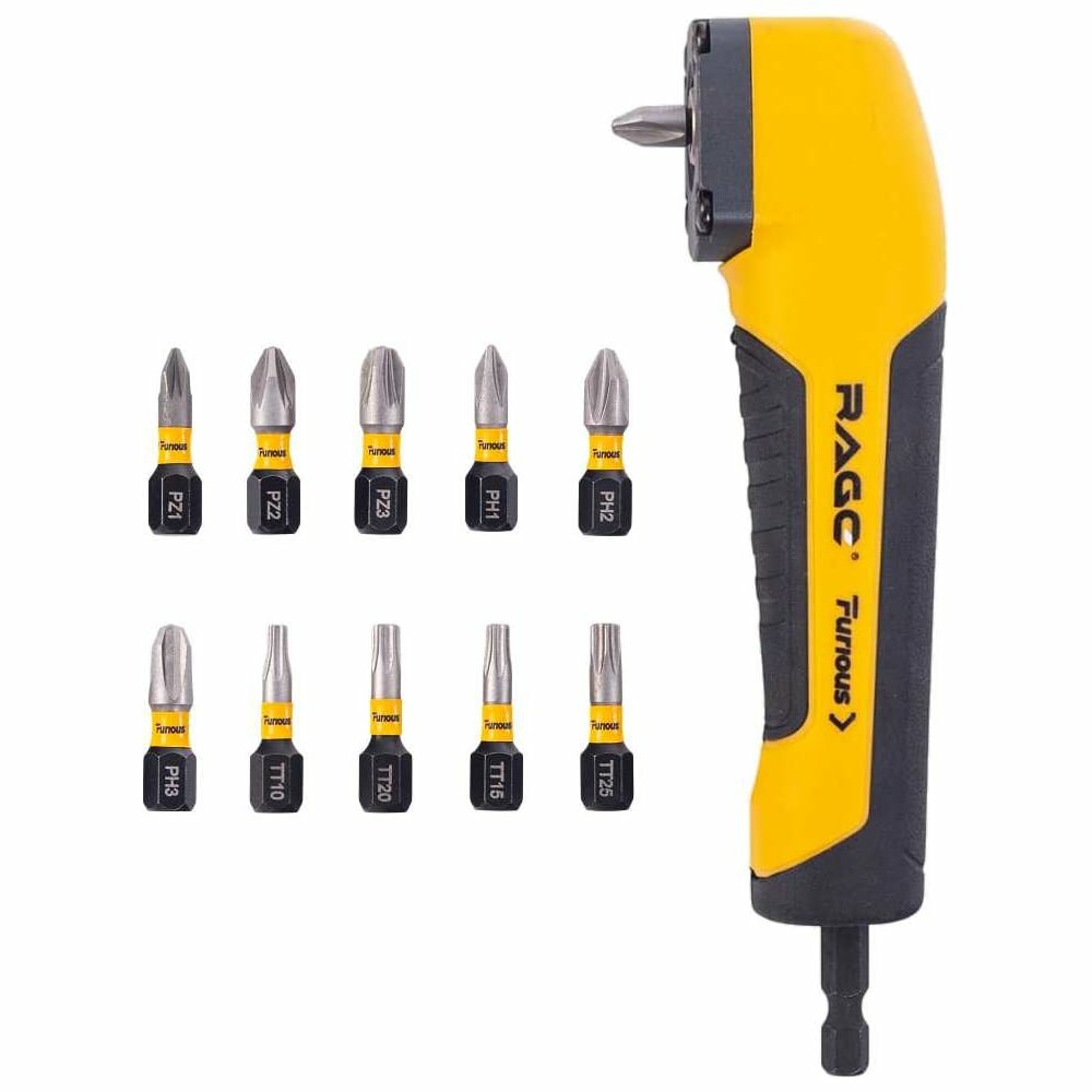 Угловая насадка ударная RAGE Furious