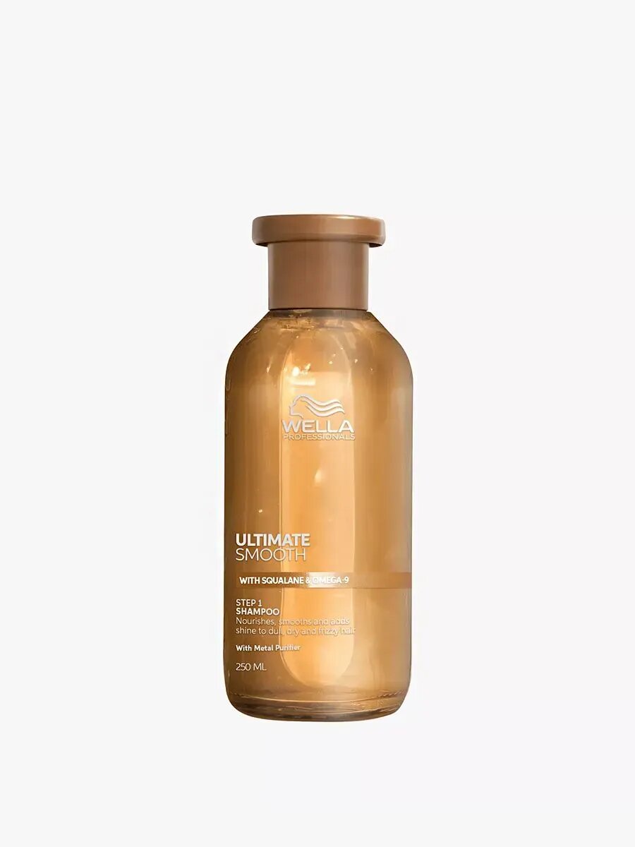 Wella Pro ULTIMATE SMOOTH Шампунь для питания и гладкости сухих и тусклых волос 250 мл