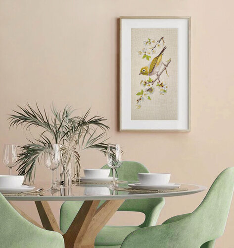 Изображение товара Набор для вышивания "Белоглазка" 15х30 см, 03.011.15