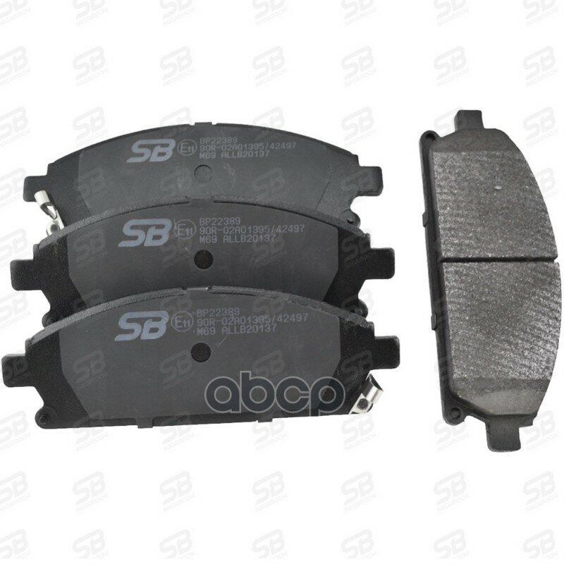 Колодки дисковые передние! Nissan Patfinder/X-Trail 97>, Infiniti Q45 93> SB Nagamochi арт. BP22389
