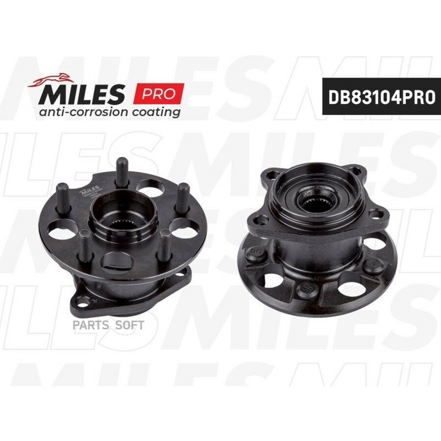 MILES DB83104PRO Ступица с подшипником задняя LEXUS RX300 03-08 AWD ()