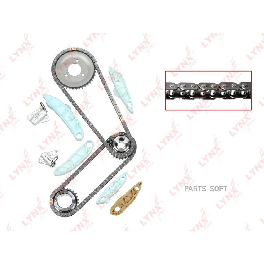 LYNXAUTO TK0121 TK-0121 Комплект цепи ГРМ LYNXauto