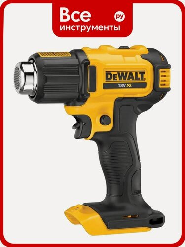 Изображение товара Аккумуляторный пистолет горячего воздуха Dewalt 18В DCE530N DCE530N-XJ