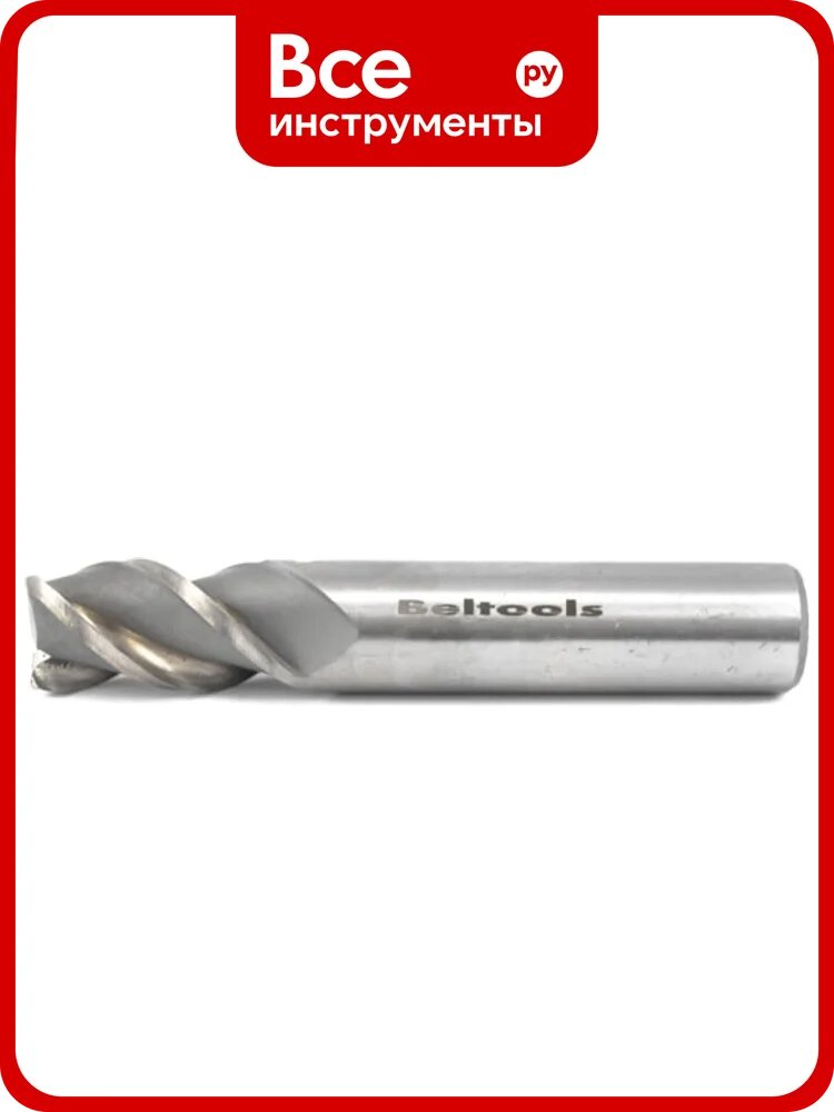 Фреза концевая 16х32х92 HSS Z=3 ц/х dхв=16мм исп1 с торцевым зубом Beltools ri.190.619