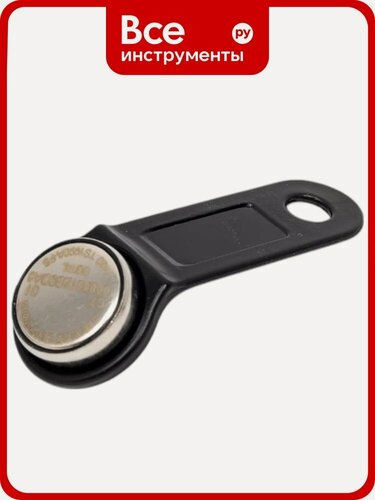 Изображение товара Ключ Tantos TM1990A iButton TS чёрный Touch Memory TM1990A-F5 00-00018110