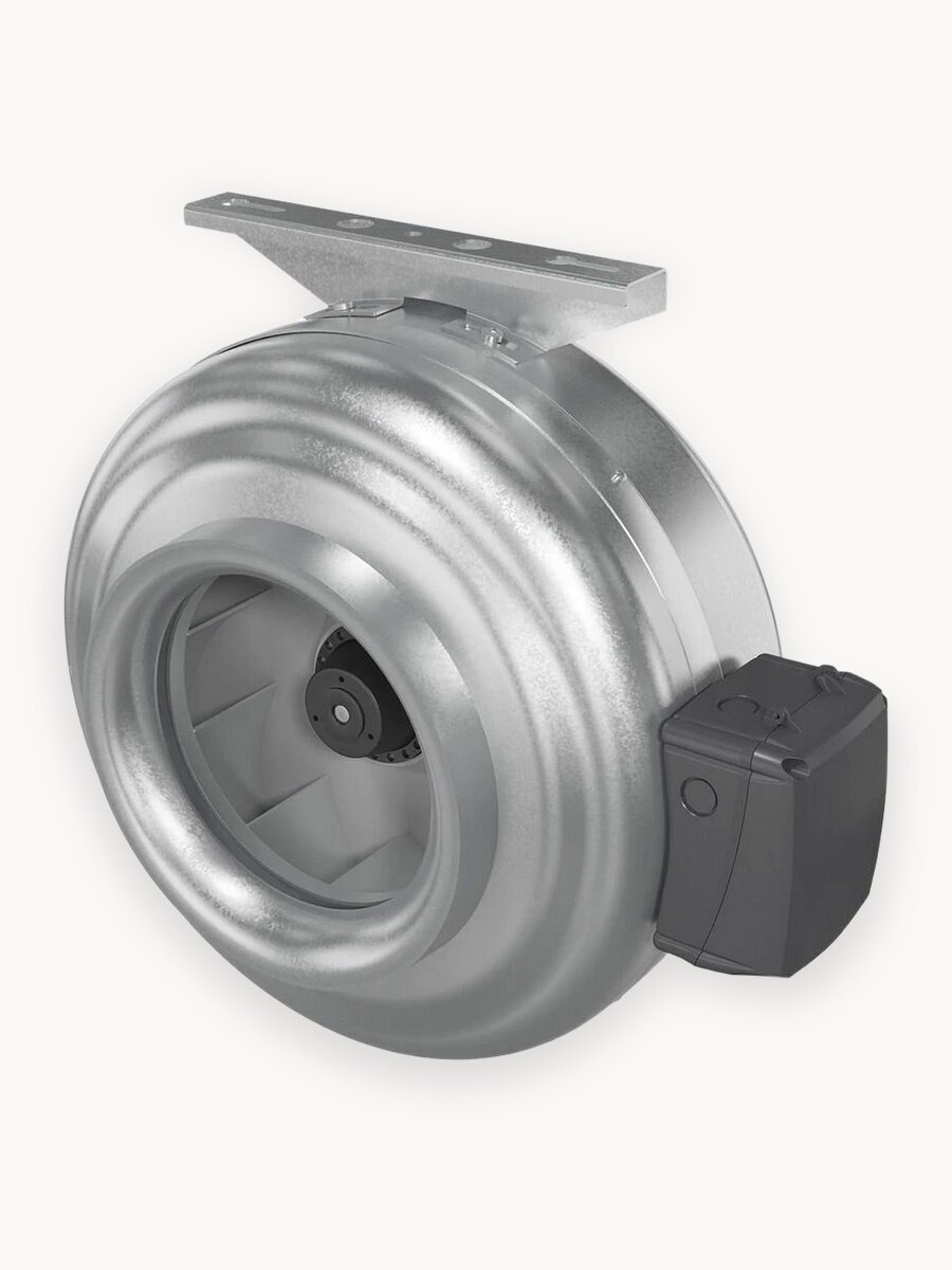 Вентилятор приточно-вытяжной центробежный MARS GDF 200, D200 мм, 935 м3/ч, 144 Вт, в подвал, котельную, оцинков, ERA PRO