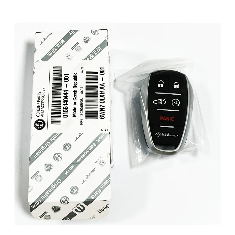 Умный ключ 4+1B Alfa Romeo 434 МГц HITAG AES 128 OEM with package