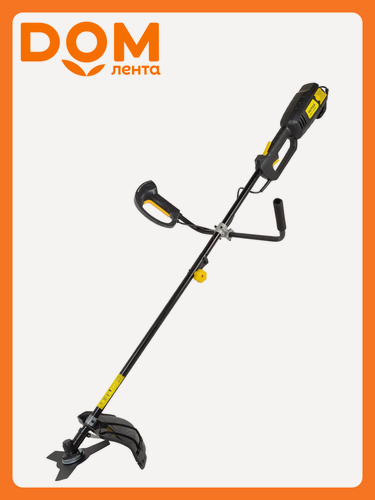 Изображение товара Электрический триммер Huter GET-1700B, леска, нож, ширина скашивания 42 см 1700 Вт