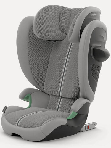 Изображение товара Автокресло 2/3 CYBEX Solution G2 Plus Stone Grey, от 3 до 12 лет, 15-36 кг (100 до 150 см), ISOFIX, черный
