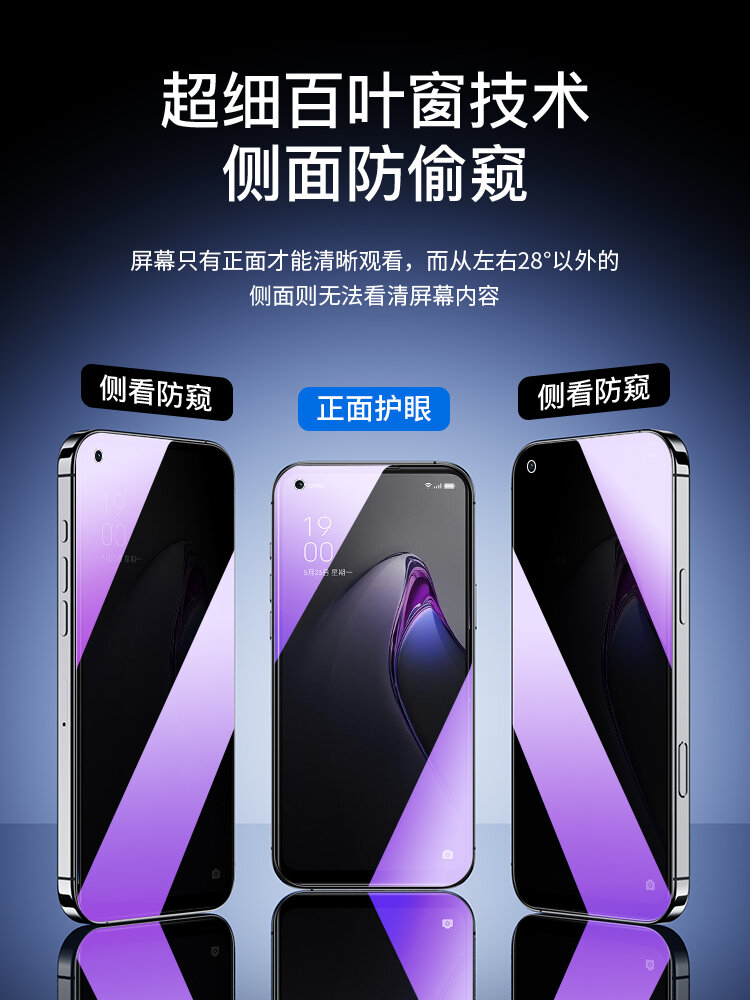OPPO Reno8 Смешанная упаковка: 1 шт прозрачной пленки + 1 шт стеклянной пленки с защитой от синего света, 2 шт