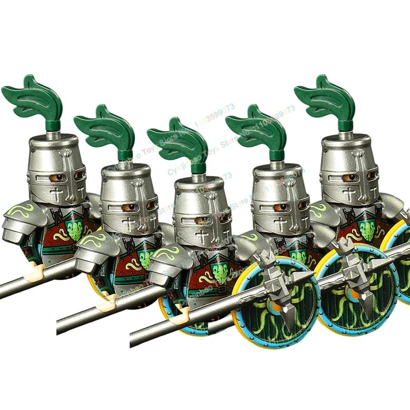Конструктор рыцарей ST3733, 5 шт.