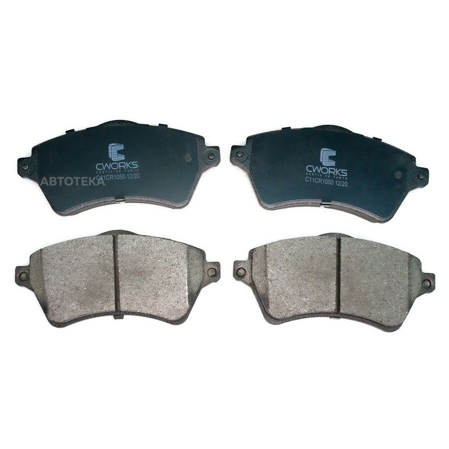 Тормозные колодки передние Low Metallic C11CR1050 CWORKS C11CR1050