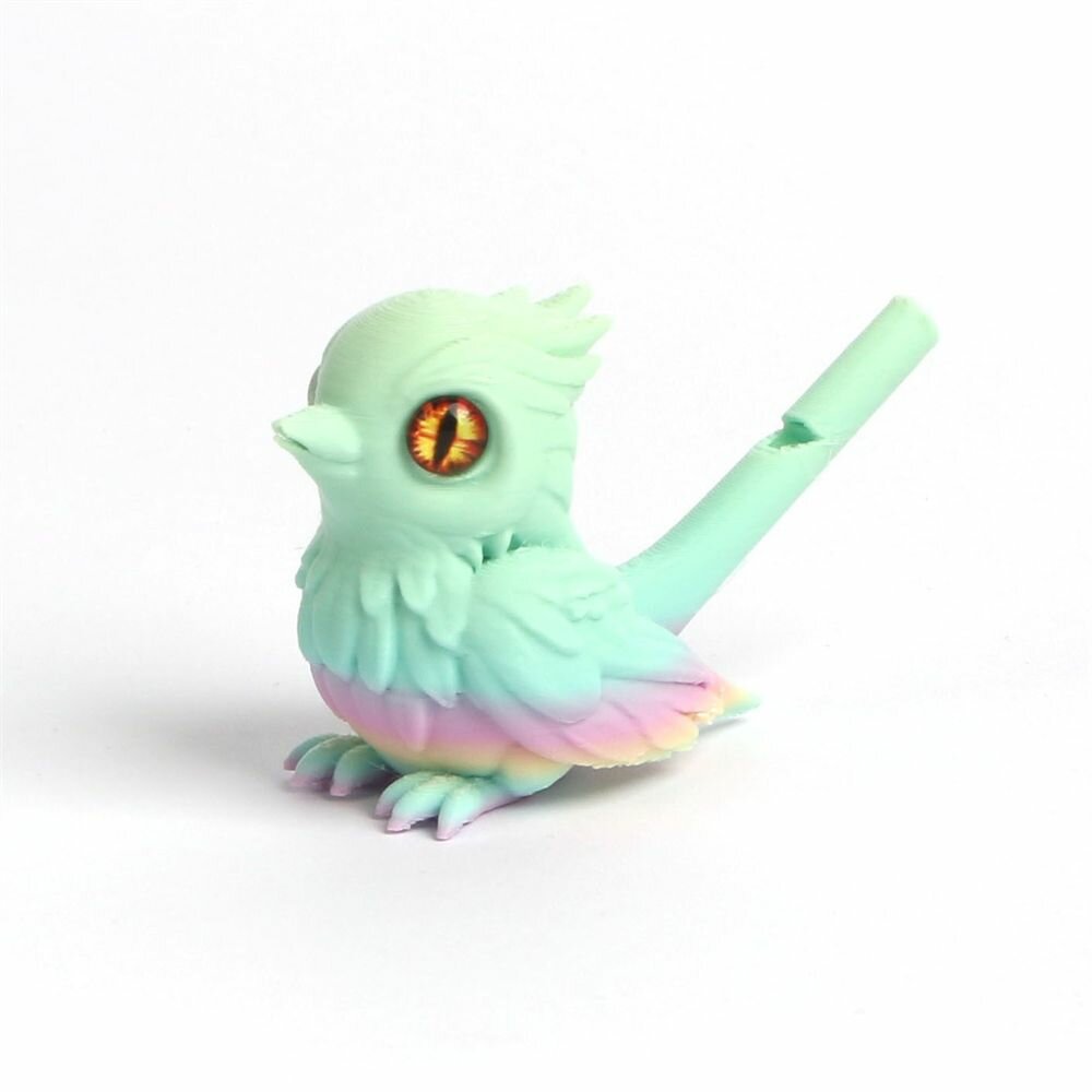 Игрушка-свисток, Маленькие орнаменты с 3D-печатью, Маленькая кукла-птичка