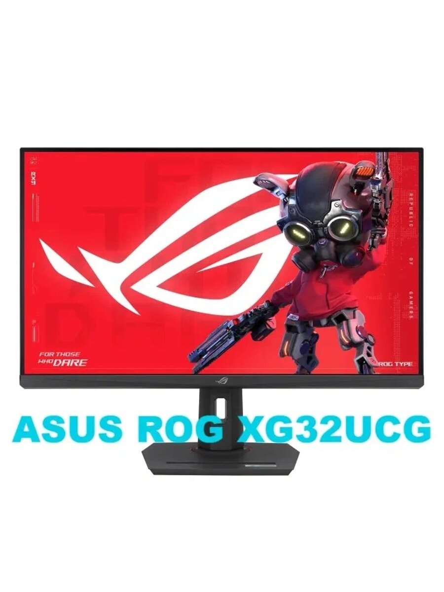 Монитор 31.5" 4K 3840x2160 IPS 320 Гц HDMI DisplayPort черный