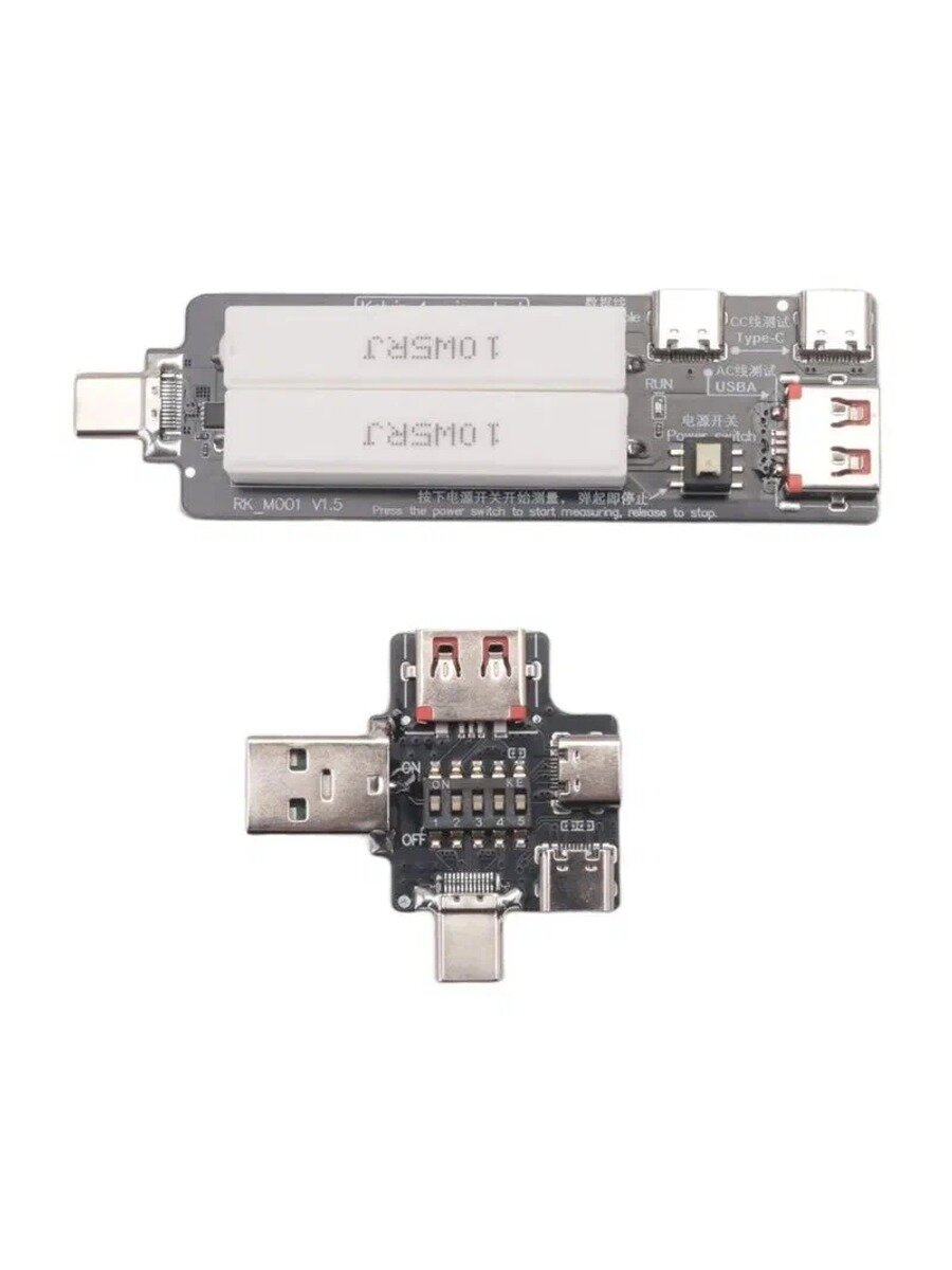 M001 Измеритель Сопротивления Линии Кельвина, Вольтметр И Ток USB-Детектор