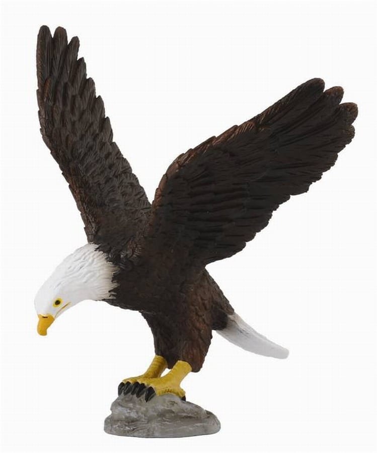 Фигурка Collecta Белоголовый орлан 88383