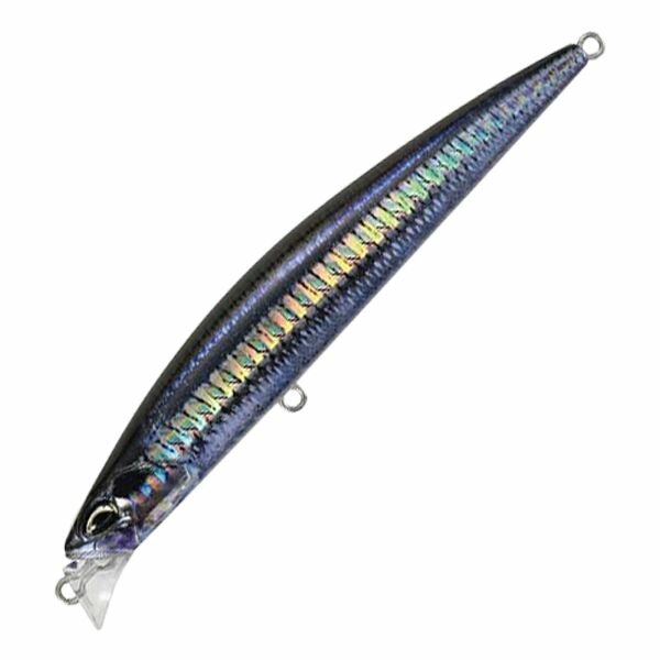 Воблер DUO Beach Walker Axcion Slim 105 #SHI0568 Real Silver Nago, тонущий, 33 г.
