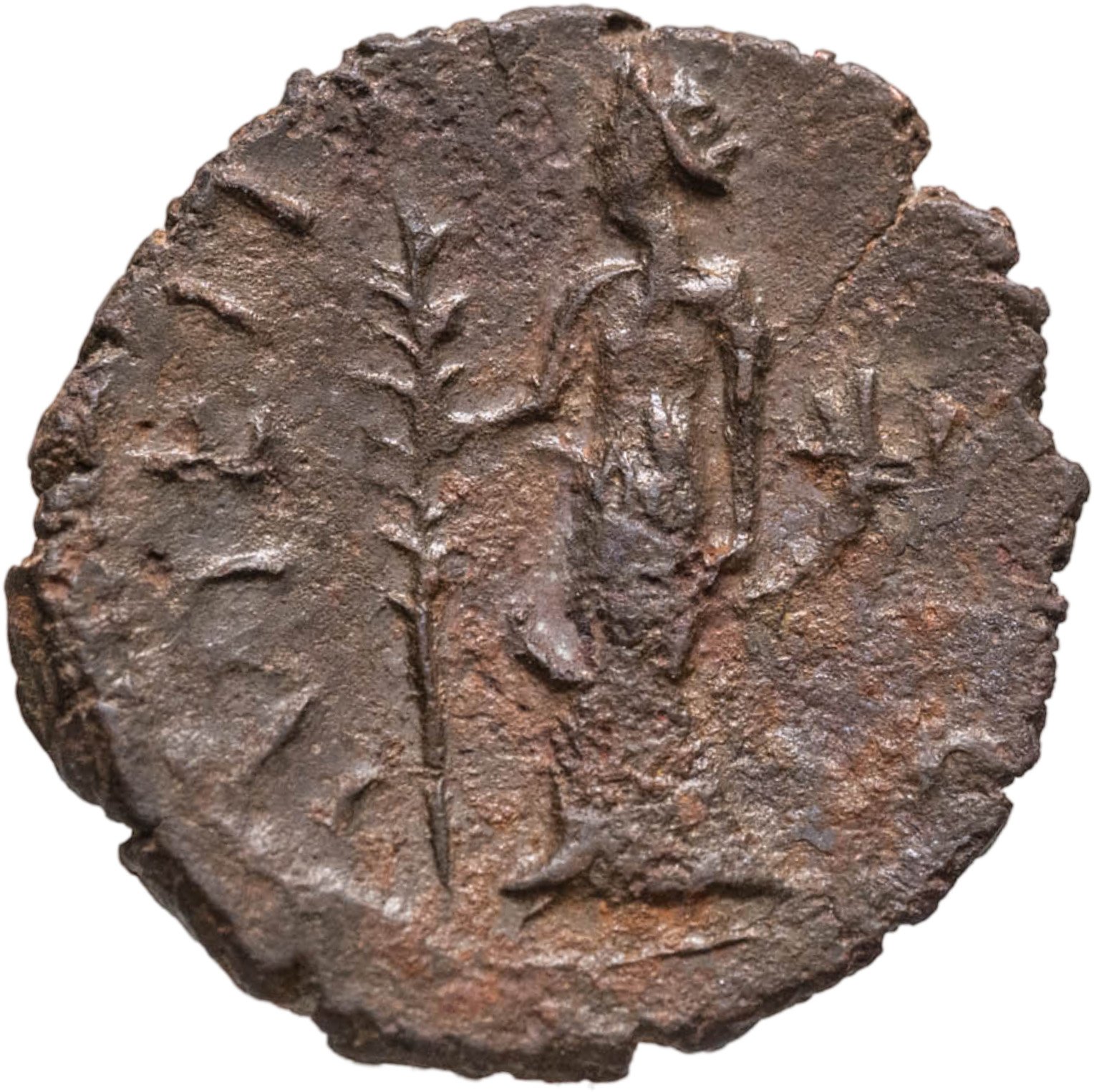 Римская Империя, Тетрик, 270-273гг, Антониниан, Медь, в сохранности F-VF