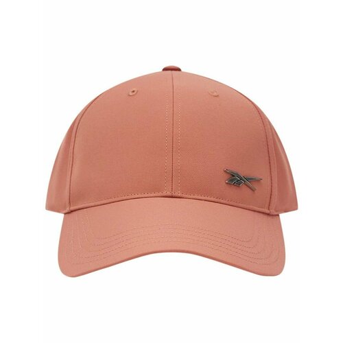 фото Бейсболка reebok badge cap для взрослых и детей, размер onesize, розовый