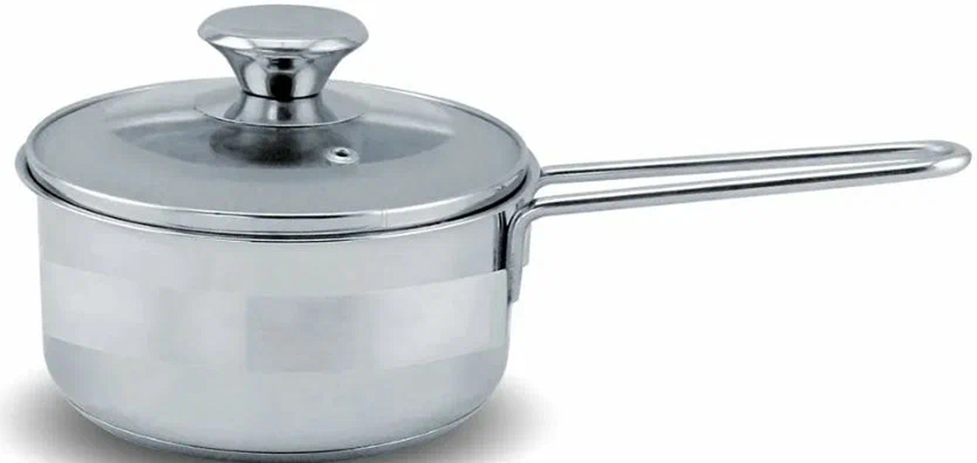 Ковш KELLI KL-4240, для индукции, нержавеющая сталь, 1,2 л, серебристый