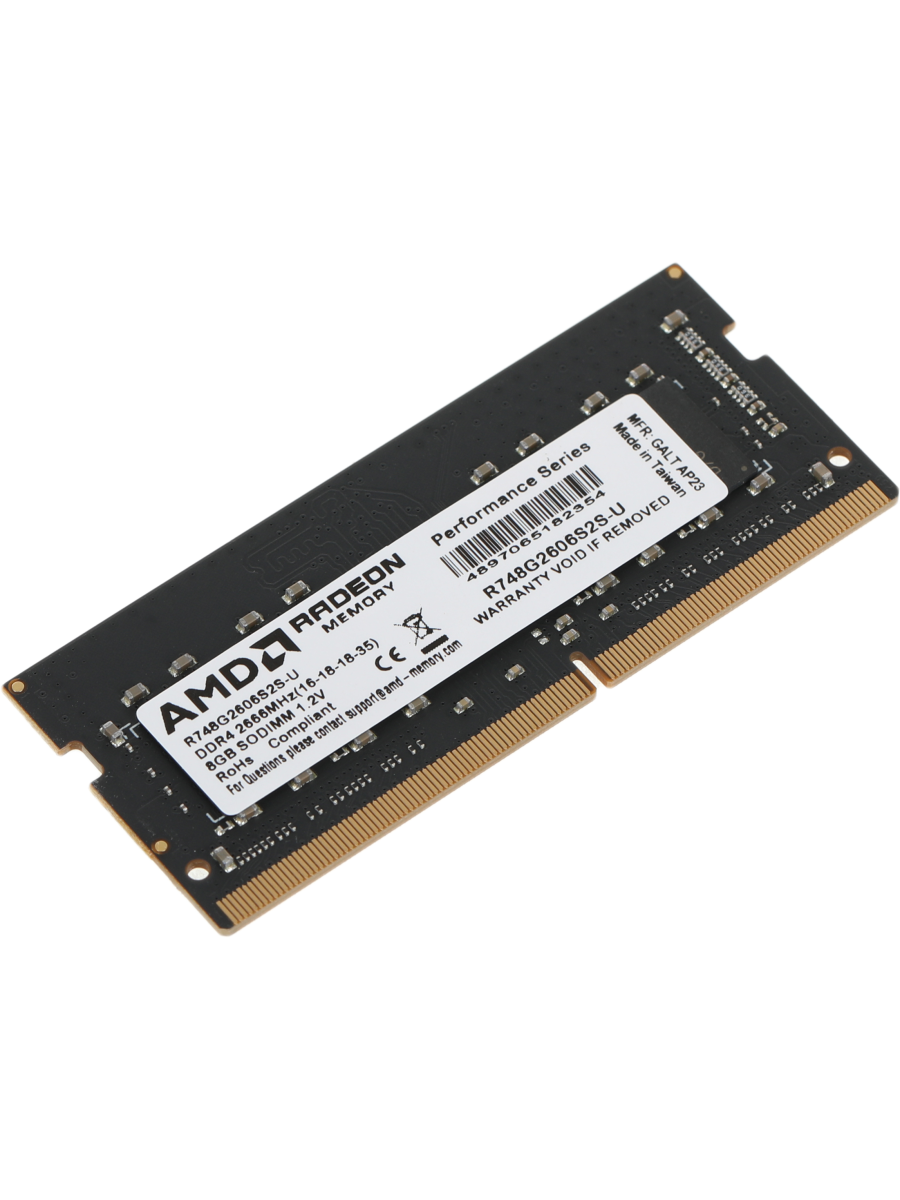 Модуль памяти для ноутбука SODIMM DDR4 8GB PC21300 2666МГц
