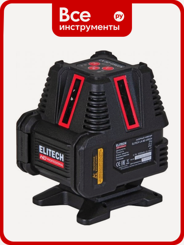 Изображение товара Лазерный нивелир Elitech hd ln 8d green 204735