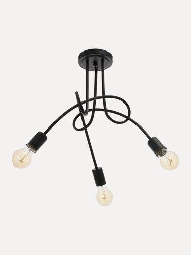 Изображение товара Светильник "Узел" черный 3x40W E27 54x54x40 см BayerLux
