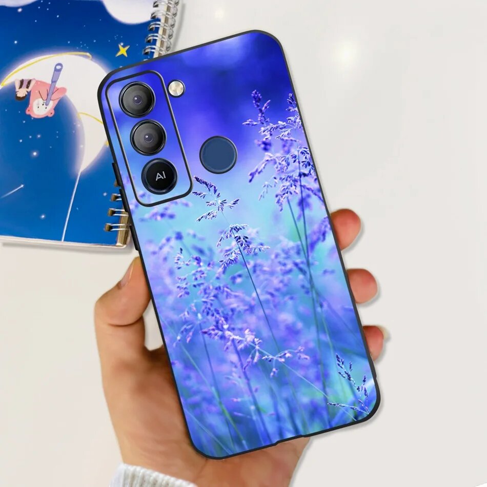 Чехол для Tecno Pop 5 LTE BD4 BD4a BD4i, модный чехол-бампер из мягкого кремния из ТПУ с узором 69