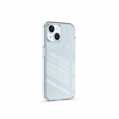 фото Чехол противоударный guardian для iphone 14, синий-прозрачный kzdoo