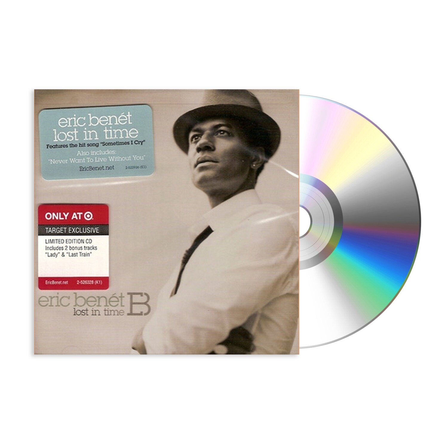 Музыка CD Eric Benet - Lost In Time (CD, Album, 2010)