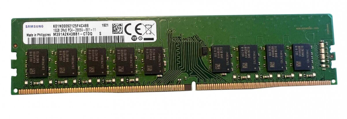 Samsung 16GB 2Rx8 PC4-2666V-SE1-11 — купить по низкой цене на